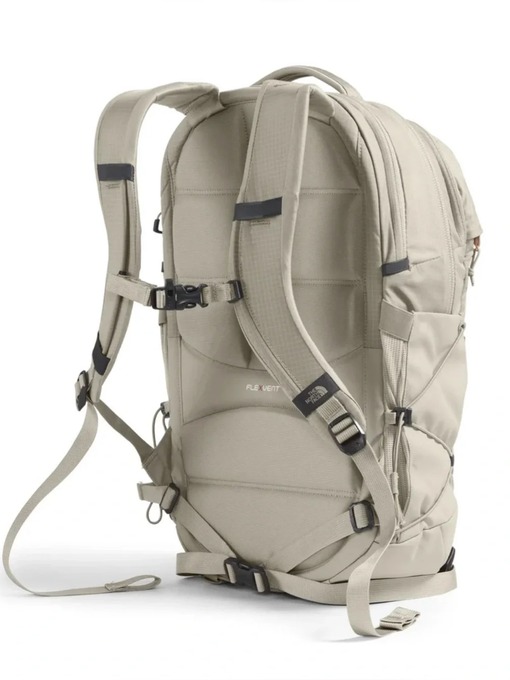 NWT The North Face Borealis Luxe Backpack,Clay Grey/Burnt Coral,27L,16in Laptop